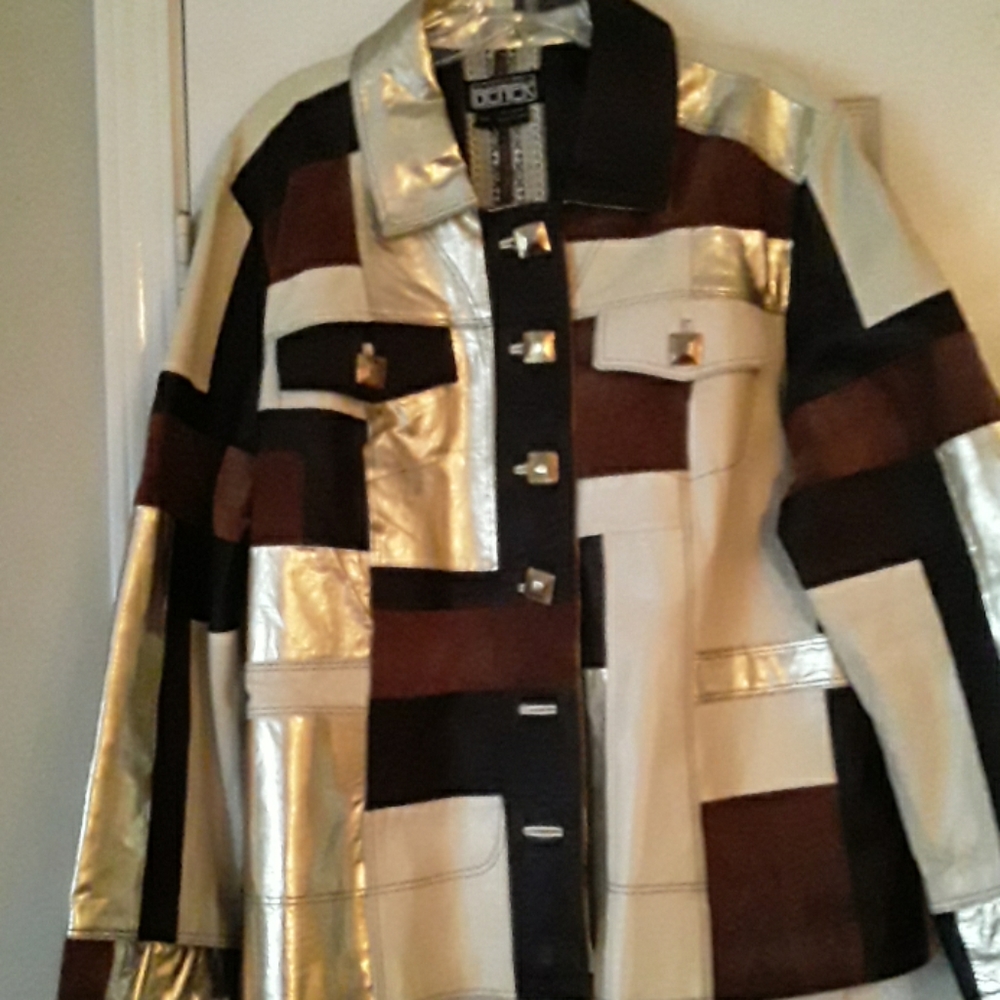 A leather jacket
